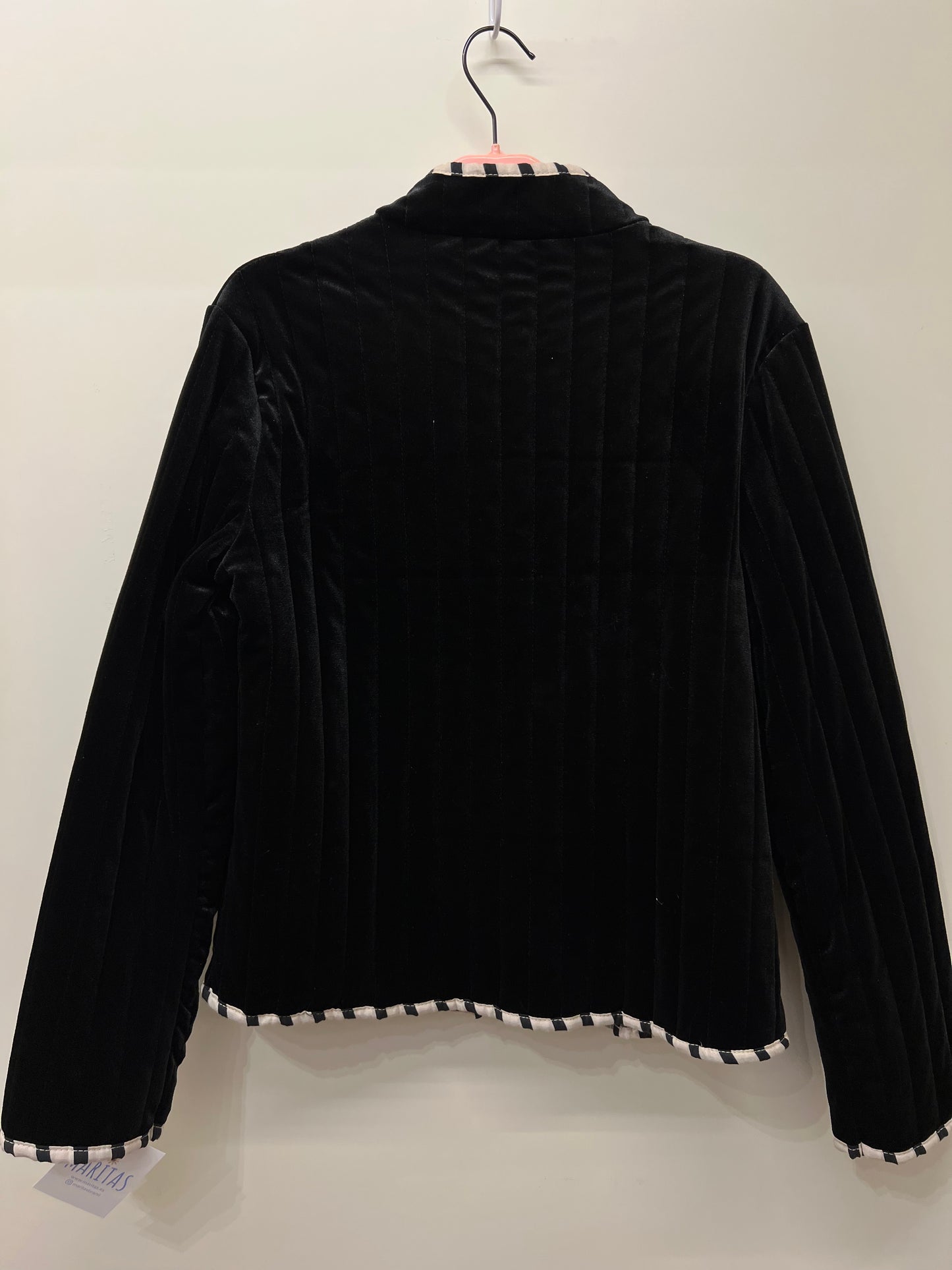 Chaqueta de terciopelo acolchada