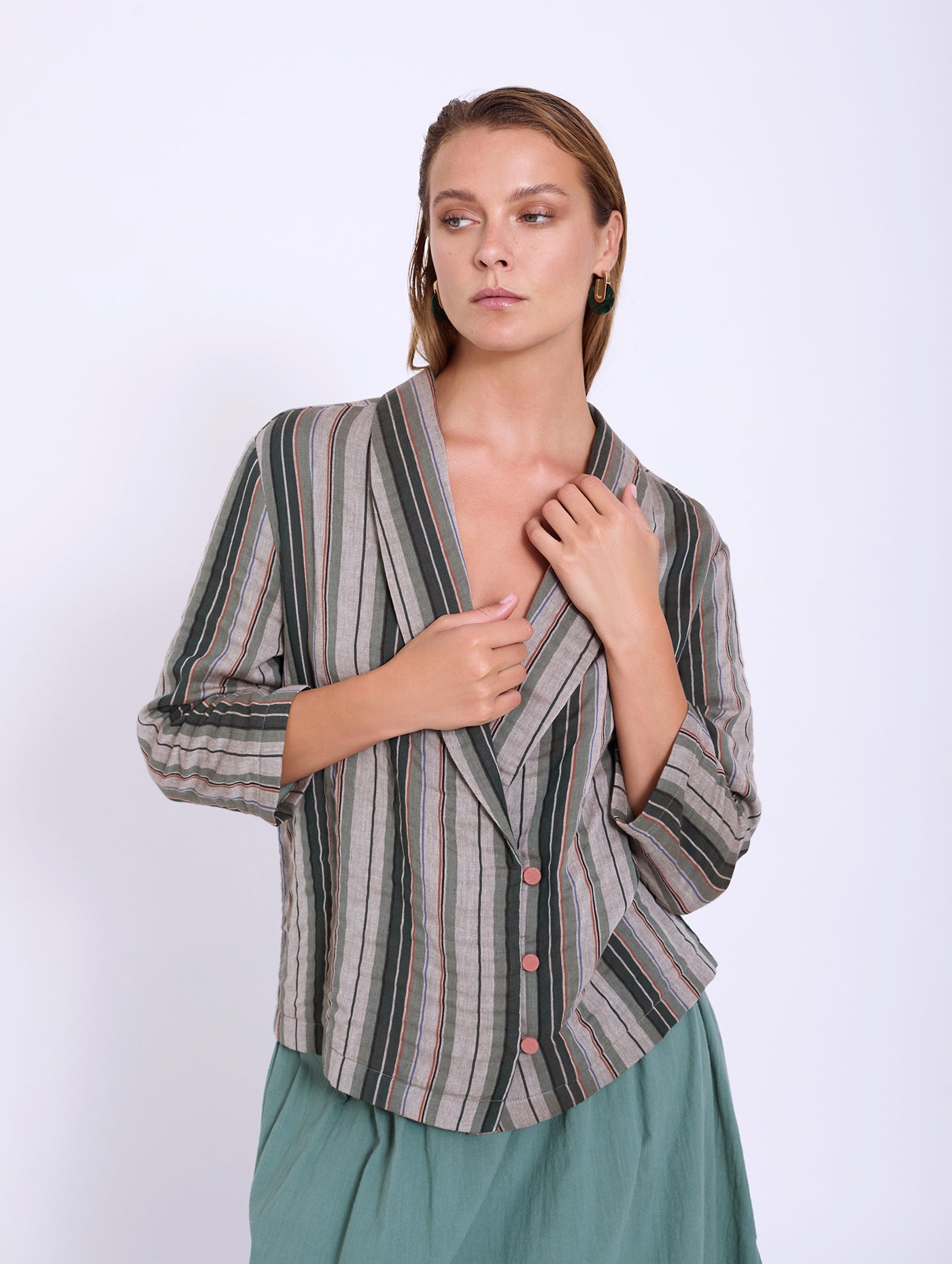 Blazer de rayas