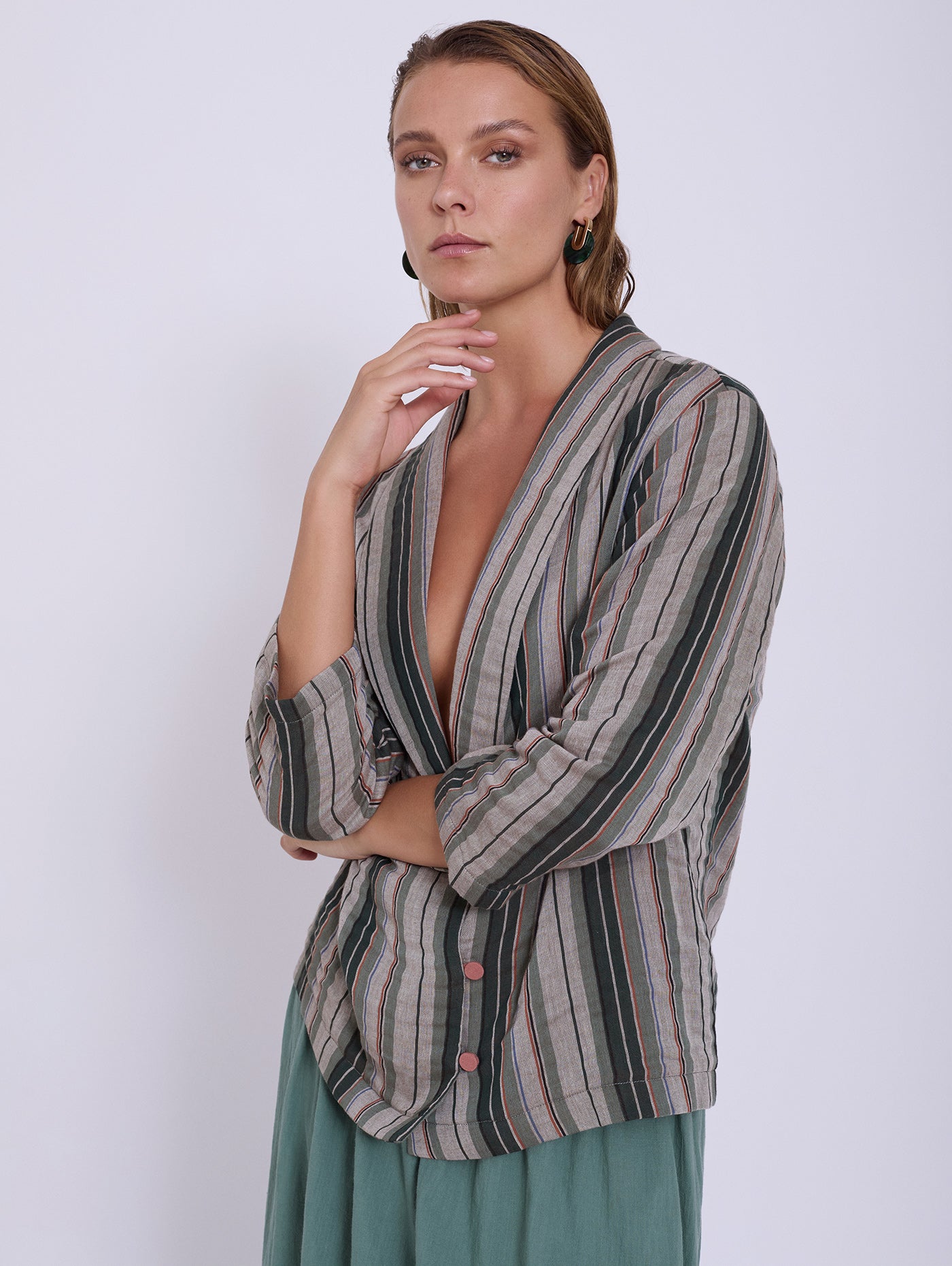 Blazer de rayas
