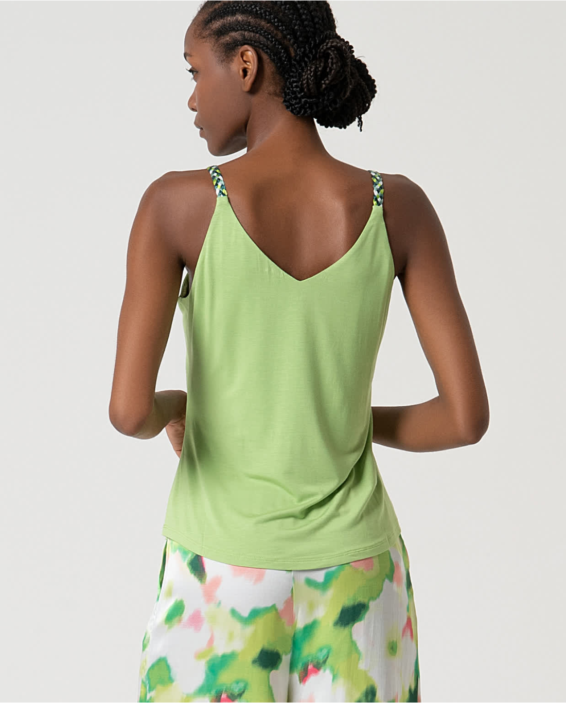 Top tirantes bamboo con fornitura