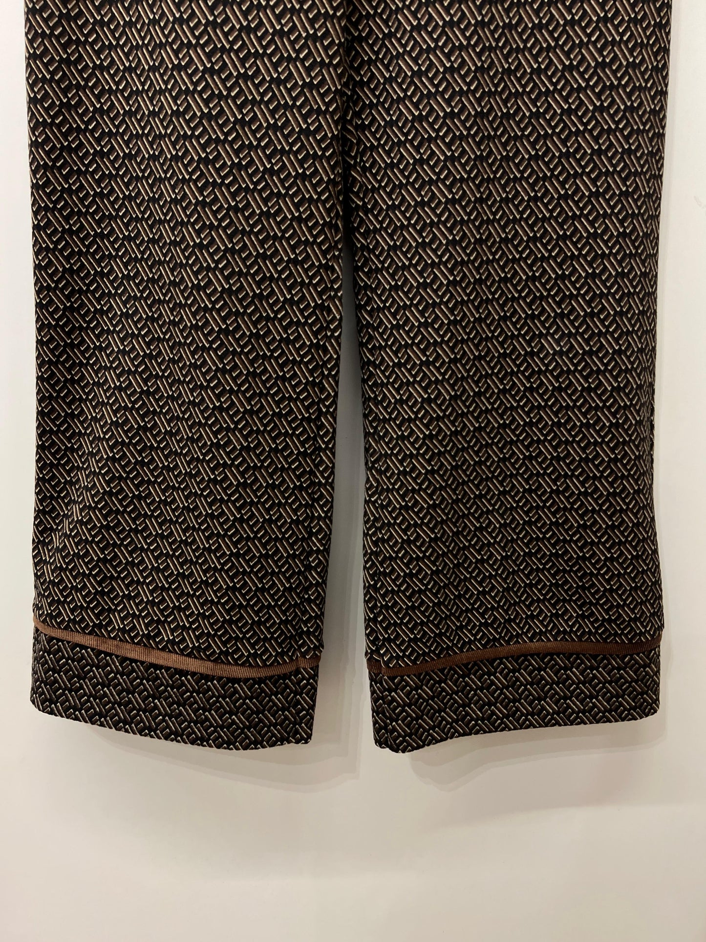 Pantalón estampado recto