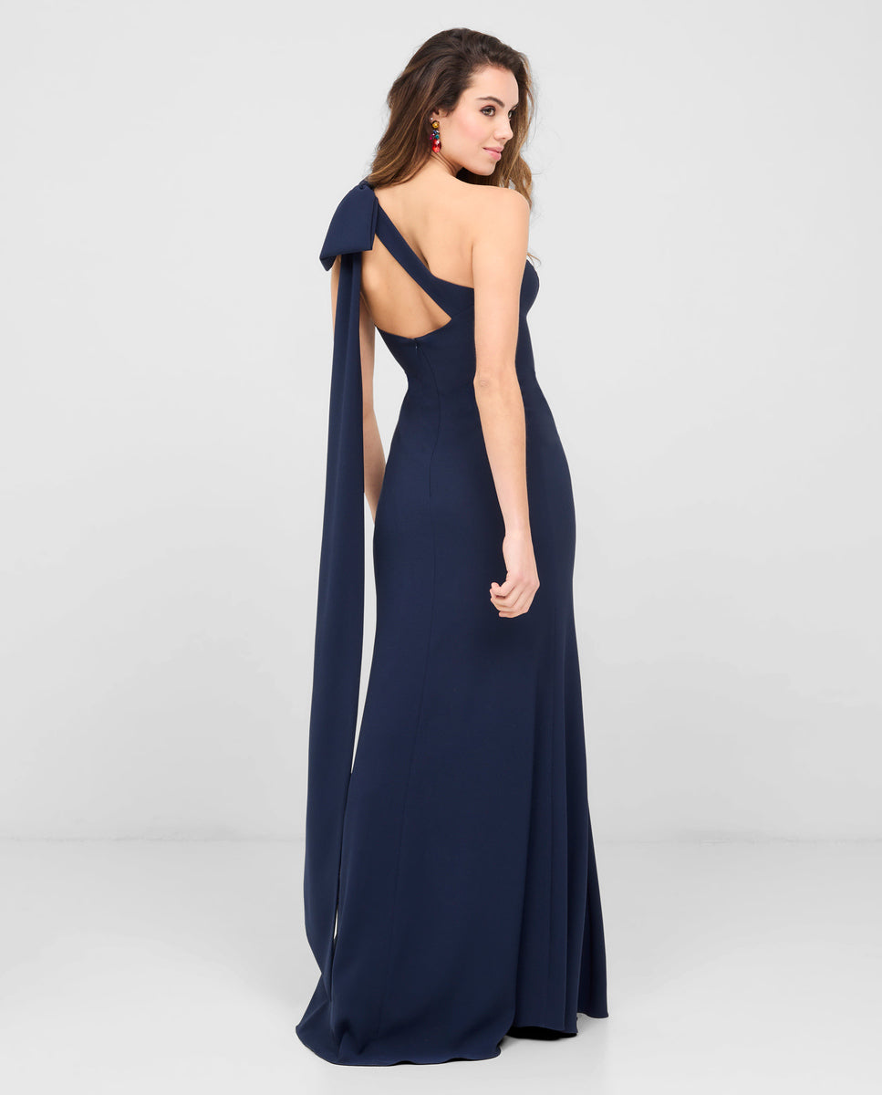 Vestido Bali azul marino