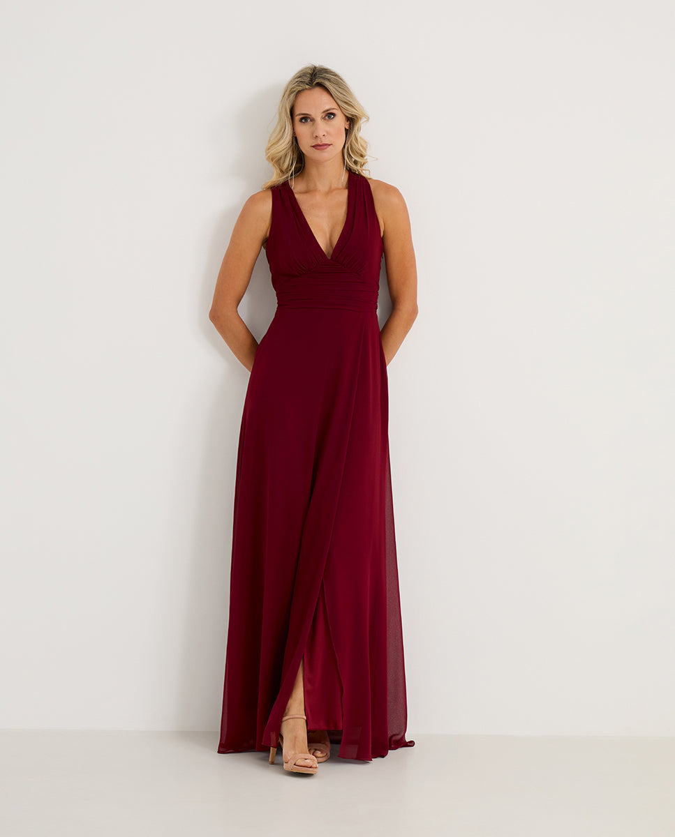 Vestido Eris Burdeos