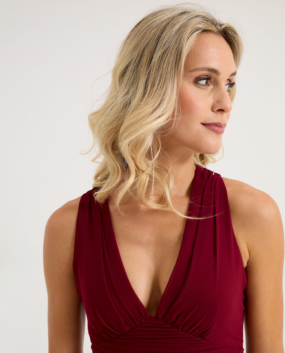 Vestido Eris Burdeos