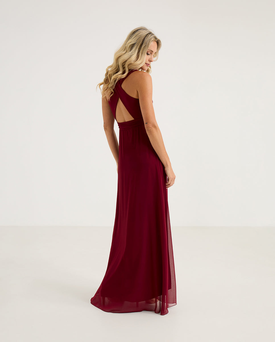 Vestido Eris Burdeos