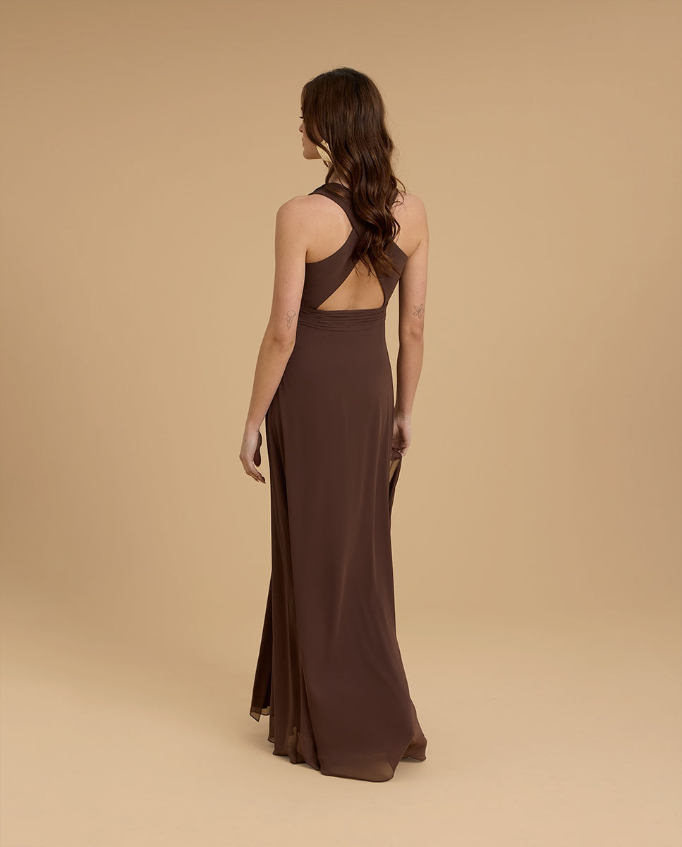 Vestido Eris Marrón