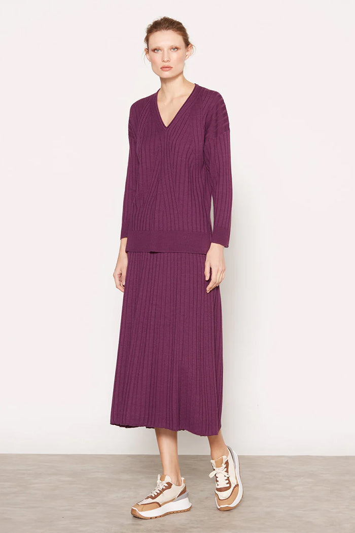 Pull Oversize Aubergine 