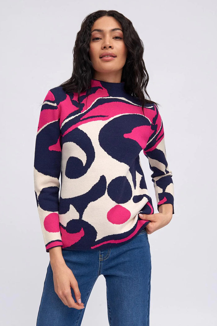 Pull Hilma Fuchsia 