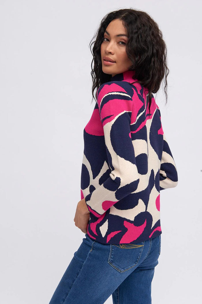 Pull Hilma Fuchsia 